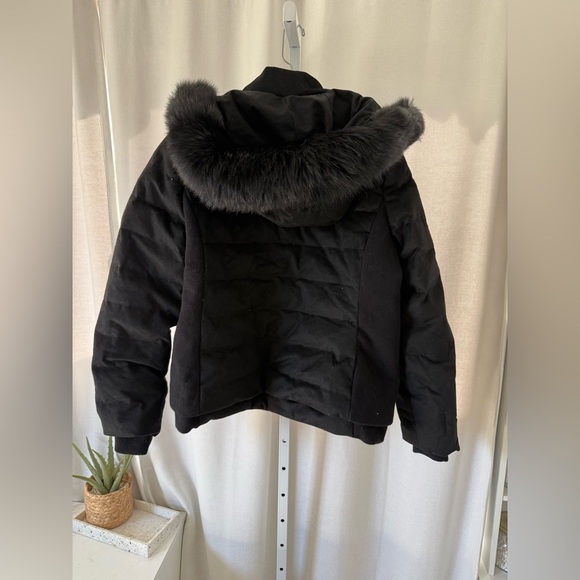 Ugg talia wool blend fur Trim Down puffer quilted jacket NO OFFERS - Picture 7 of 11